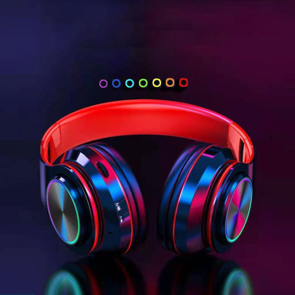 Wireless Headphones Bluetooth Noise Cancelling Stereo Earphones Over