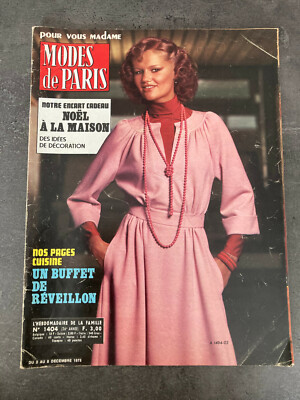 Patron De Couture MODES DE PARIS - Modèle Vintage Français, Occasion