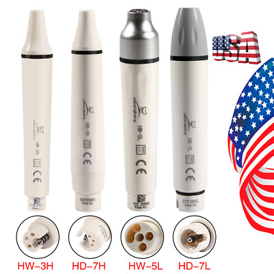 2x Dental Ultrasonic Scaler Detachable Handpiece Fit DTE SATELEC Sandent In USA - Foto 9