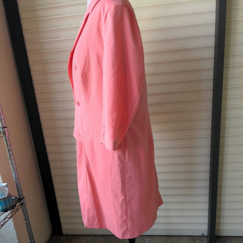 peach dress size 18