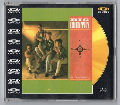 Big Country CDV CD-Video IN A BIG COUNTRY 1987 UK PAL 5track 080 070-2 near mint