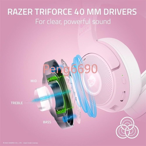 Razer x Sanrio Hello Kitty ² Sea Monster BT Wireless Earphones Hot Selling - Picture 5 of 11