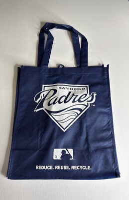 San Diego Padres MLB Logo Reusable Tote Bag Officially Licensed