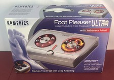 Homedics Foot Pleaser Ultra w/ Infrared Heat Massager Model FM-CR New Sealed BSH