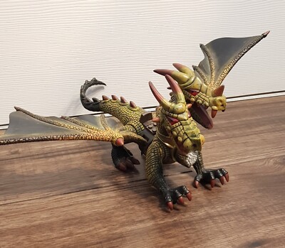 Mega Bloks Krystal Wars Shadowmane Zweiköpfiger Drache mit Kristall - leuchtet