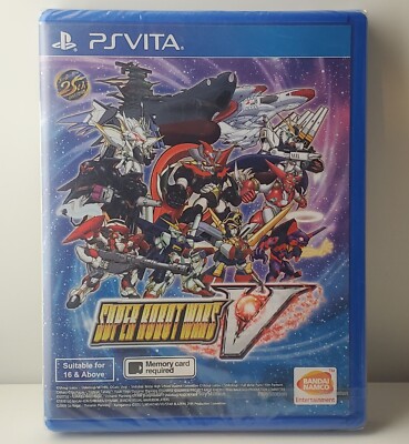 Super Robot Wars V Ps Vita 2017 New Asia English Import Factory Y