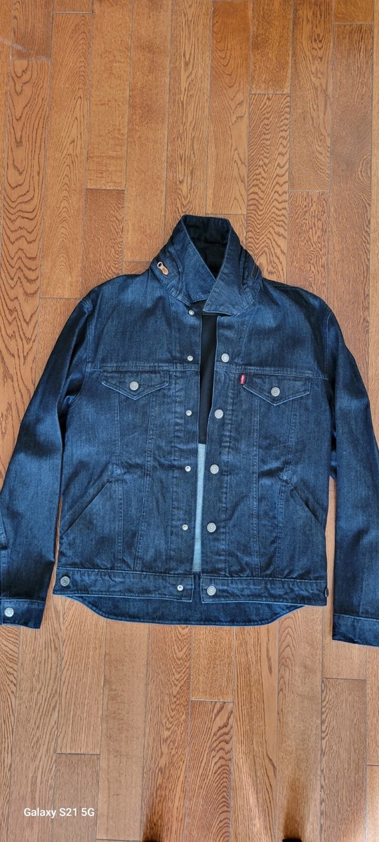 Levi Strauss &Co Navy Blue Cotton Blend Men's Medium Water