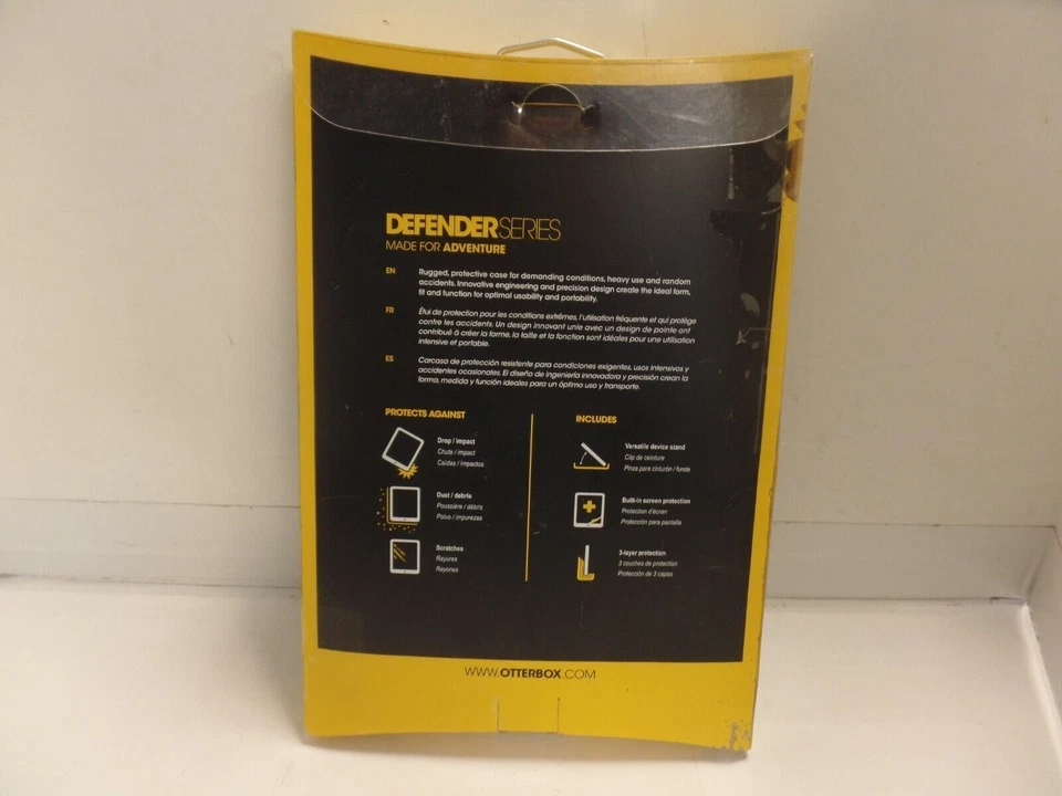 Funda Original Serie OtterBox Defender para Samsung Galaxy Tab 2 10.1 Negra Foto 2 de 3