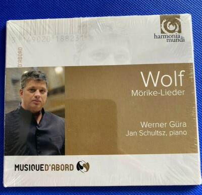 NEW SEALED Hugo Wolf: Mörike-Lieder by Werner Güra / Jan Schultsz CD, 2013