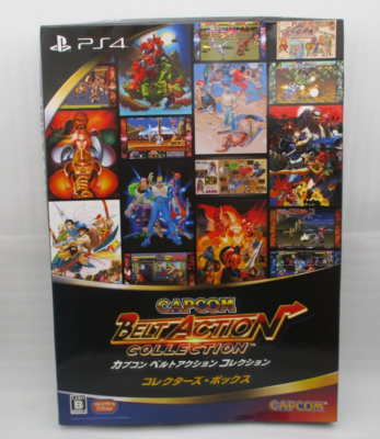 PS4 CAPCOM BELT ACTION COLLECTION Collectors Box Japan import