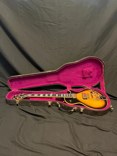 1976 Gibson Les Paul Custom Tobacco Sunburst LP-Bigsby W/OHSC