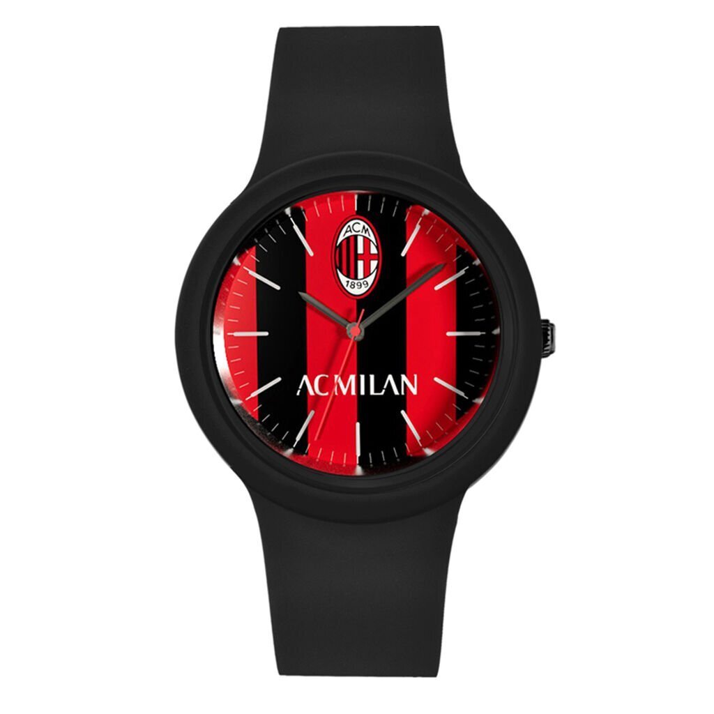 Wristwatch AC MILAN P-MN480XN2 Silicone Black 38mm OFFICIAL