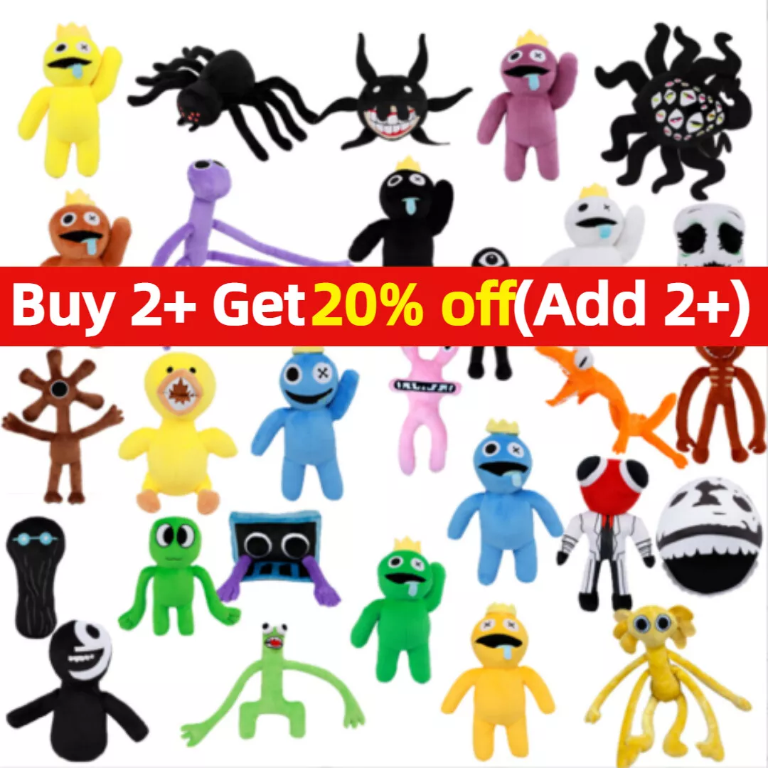 Cartoon Roblox Rainbow Friends Doors Horror Plush Toys Stuffed