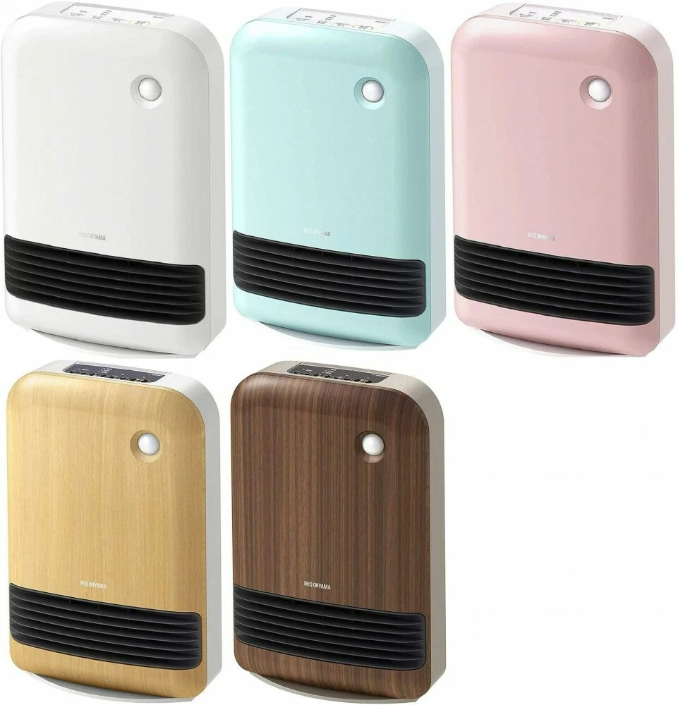 Iris Ohyama Ceramic Fan Heater with Motion Sensor 1200W 5 Colors Japan New  | eBay