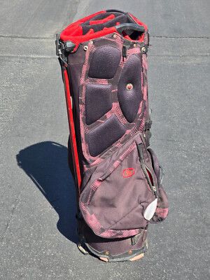 OGIO GROM XX STAND GOLF BAG RED/BLACK NO RAINCOVER *READ | eBay