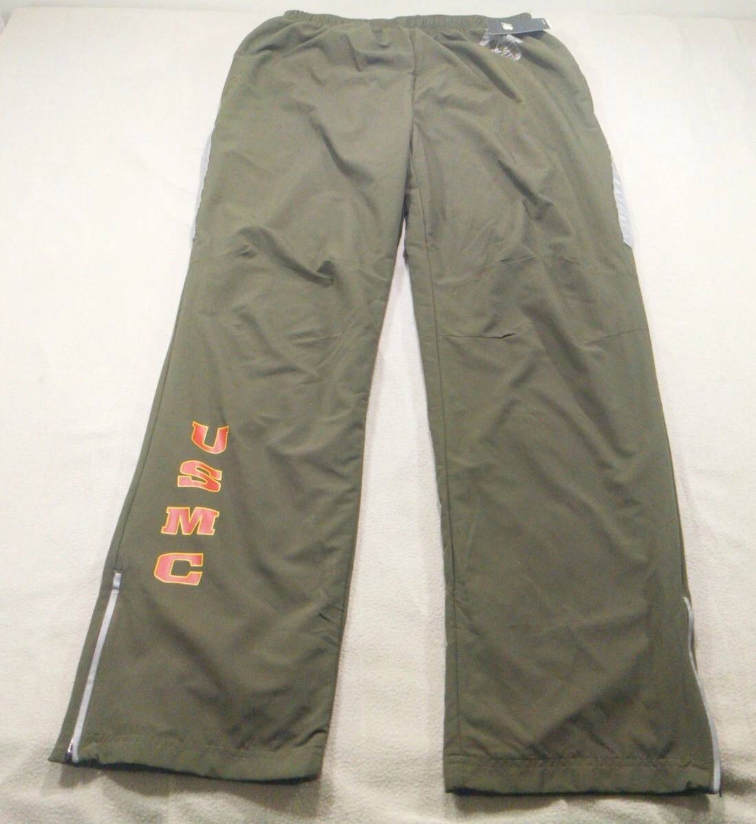 US Marines Pants Mens Medium Long Green PT Semper Fi New Balance USMC NWT
