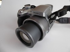 Sony Cybershot DSC-H1 Digital Camera 5.1MP 12x Zoom fully tested takes 2 x aa