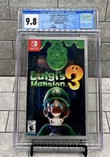Luigi's Mansion 3 CGC U9.8 A Nintendo Switch Sealed Graded Game 109497A