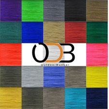 Micro 90 Cord M90 Nylon Paracord in Solid Colors Tensile Strength 90 lbs