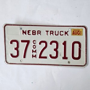 2002 Nebraska Commercial Truck License Plate 🔥FREE📬🔥 Phelps County NE 37 2310