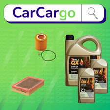 Service Kit For BMW 7 Series 730i, Li Petrol 2003-2008 Oil Air + Triple QX Oil