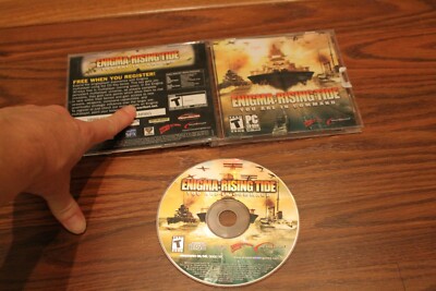 Enigma: Rising Tide You Are in Command PC Game on CD-ROM