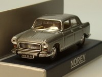 Norev Peugeot 404, 1968, Grau Met. - 474449 - 1:87