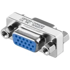 15 Pin VGA SVGA Gender Changer Adapter Connector Coupler Female to Female D-SUB