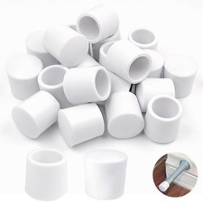 20 PCS Door Stop Caps,Door Stopper Tips Caps, 0.39 Inch Door Stopper Replacem...