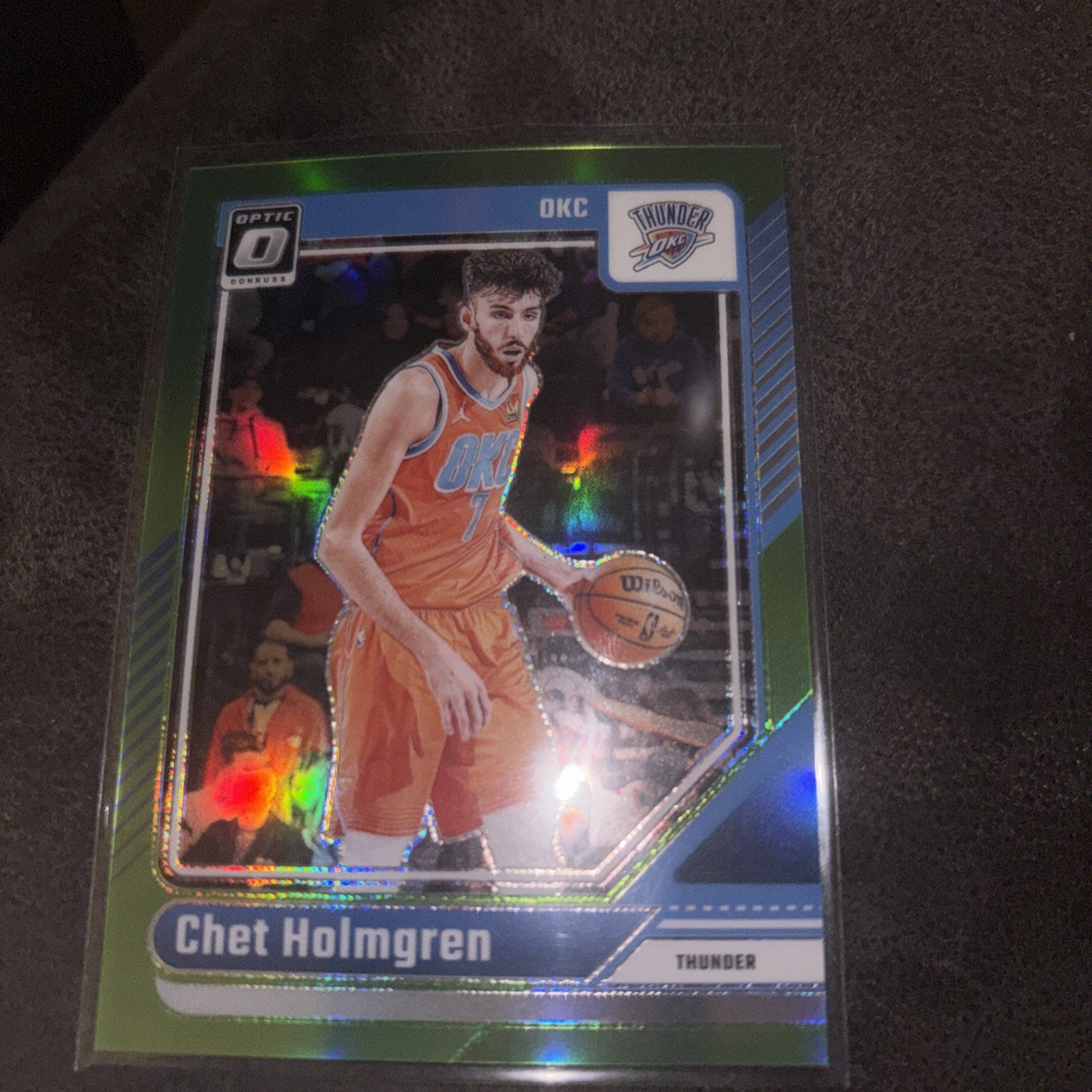 2022 PANINI DONRUSS OPTIC #208 CHET HOLMGREN LIME GREEN RC RATED ROOKIE /149