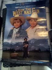 Mary-kate & ashley olsen twins how the west was won movie poster promo 1994 👯