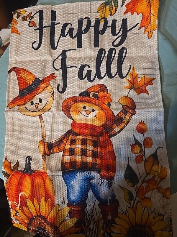 Happy Fall Garden Flag Lot #3