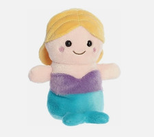 Aurora Palm Pals Serena Mermaid 5" Stuffed Animal Toy NWT