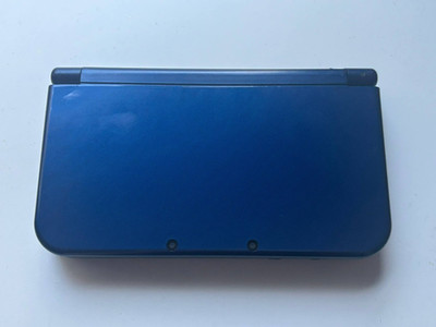 JUNK!! New Nintendo 3DS XL blue IPS top screen