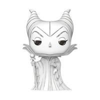 Disney Pop! Vinyl Figur Sketched- Maleficent 9 Cm