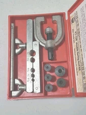 Mac Tools Used Complete FT 158 Double Flaring Tool Kit USA MADE In Case