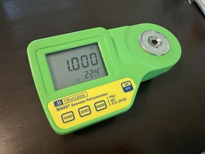 Milwaukee Seawater Refractometer MA887 Digital Salinity Refractometer reef tank