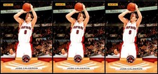 Panini Jose Calderon Toronto Raptors (3) Card Lot - RARE TREASURE