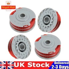 4x Strimmer Spool & Line for Flymo Trimmer Contour 500 Power Plus 500 & 500XT