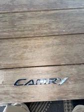 07-2017 Toyota Camry Rear Letters Badge Decal Emblem Logo Chrome Trunk Nameplate