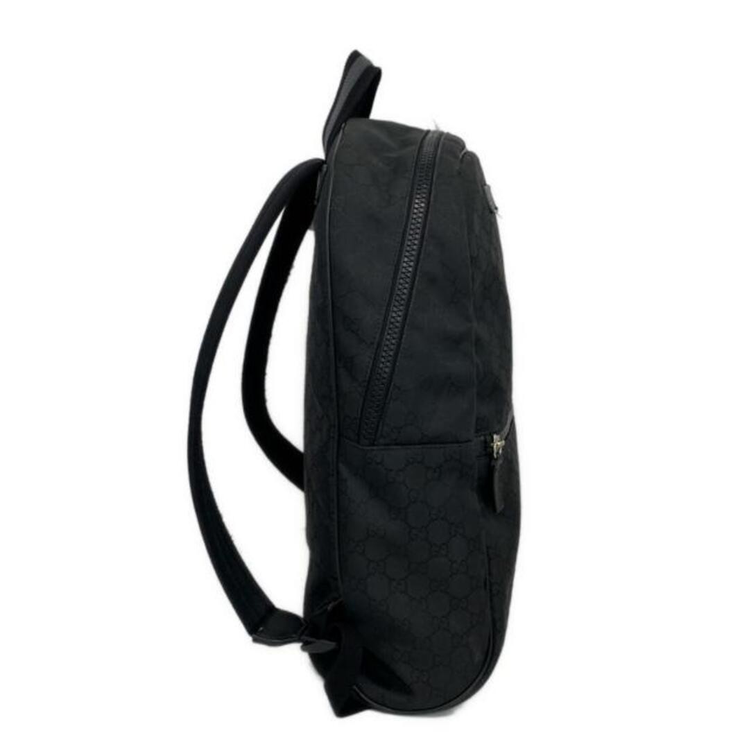 GUCCI GG Backpack Black Leather Used, Versatile & Stylish, 45cm H thumbnail 3