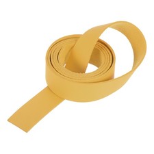 Leather Straps Strip Belt 2cm 0.8" Width Leather Strips Yellow