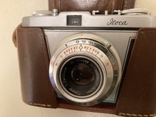 Iloca Rapid 35mm Film Camera With Casser 45mm F/2.8 Lens Made In Germany