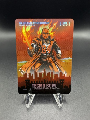 Bo Jackson Battle Arena Tecmo Bowl Skyline Slaughterhouse Battlefoil Fire S261