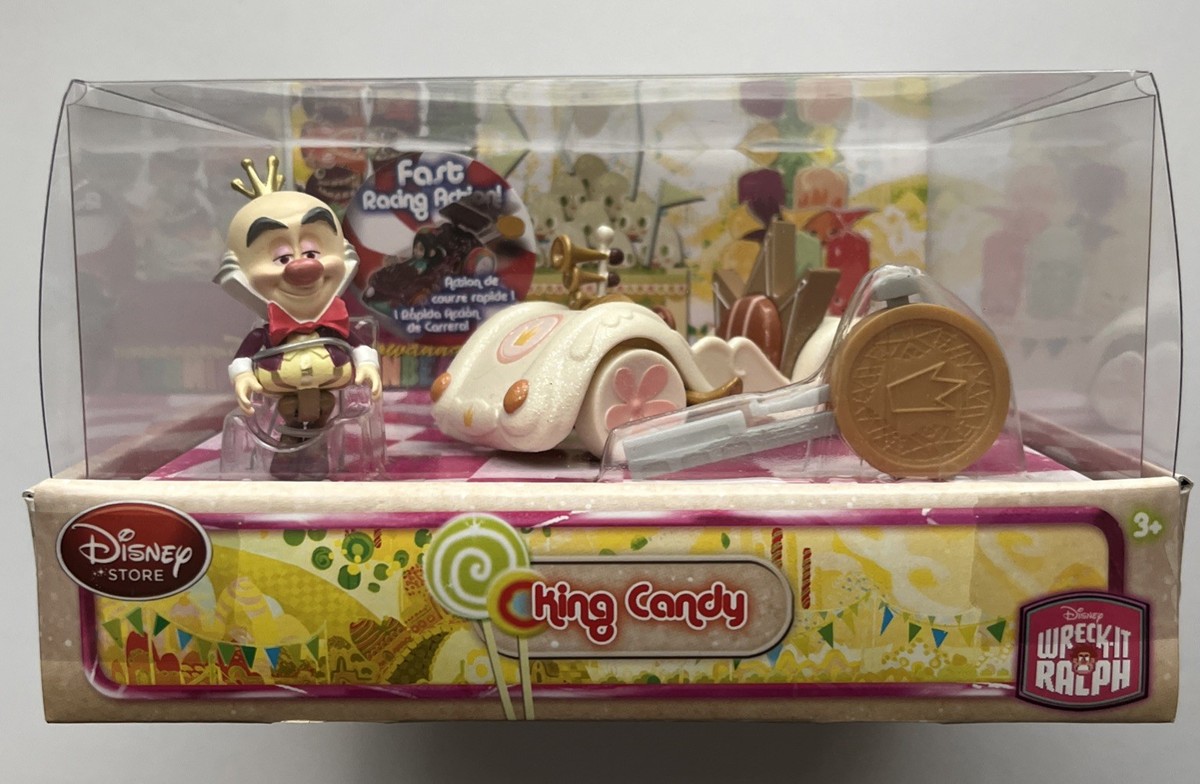 鬼キラー・リエディット！First Class / Candy Wreck-It Ralph Sugar Rush Racer King Candy Race Car Disney Store