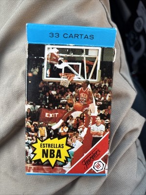 1988 Fournier Estrellas Michael Jordan Rules Card. Chicago Bulls