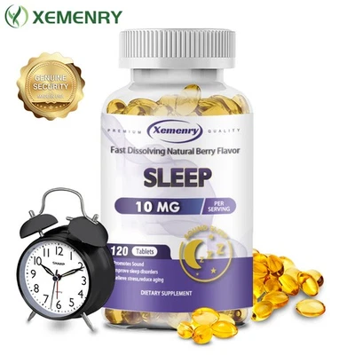 XEMENRY Sleep 10mg - Extra Strength Sleep Aid, Recovery, for Natural Sleep Support