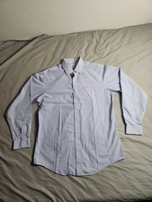 Brooks Brothers Regent Button Up Dress Shirt Mens Sz 17-37 Blue White Check NEW