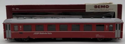 Bemo 3240 153 HOm Scale RhB Coach Car #2375 LN/Box