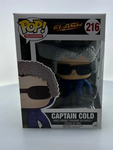 Funko POP! Television DC The Flash Captain Cold #216 Vinyl Figure NOT MINT